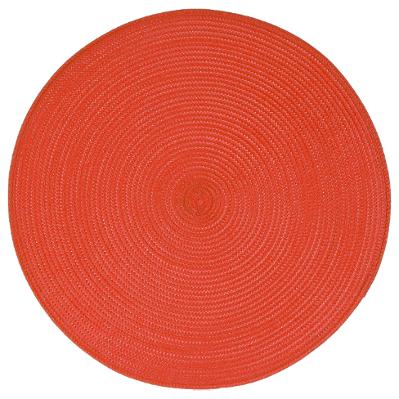 SET DE TABLE TRESSE ROND ROUGE