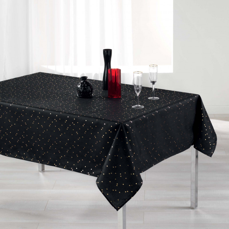 NAPPE RECT 150X240 SH IMP SAF NOIR/OR