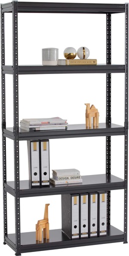 [5137002] RACK DE RANGEMENT NOIR