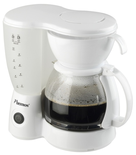 [BEACM608IW] CAFETIERE BESTRON BLANC