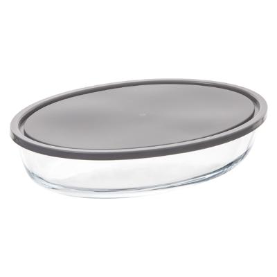 [151116] PLAT OVALE VERRE + COUV 30X21