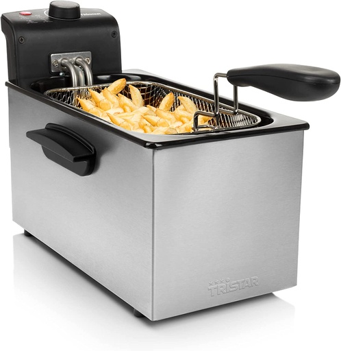 [FR6946] FRITEUSE 3L INOX - TRISTAR