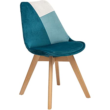 [179036B] CHAISE BAYA PATCH BLEU CANARD