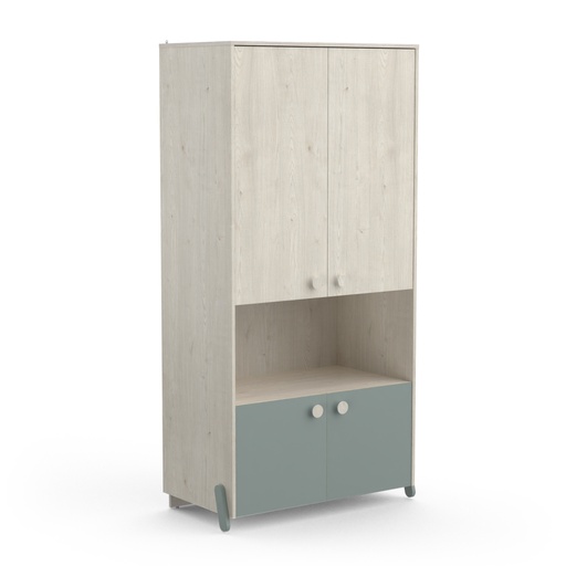 [434077] ARMOIRE 2+2 PORTES ILIAN