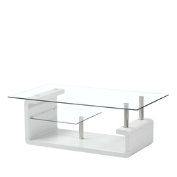 [CTTN-8016] TABLE BASSE VITREE 120X70X43 cm